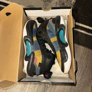 Nike Air Jordan 36 Black Multi Color Shoes Size 5.5y